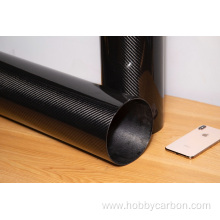 1000mm twill matte carbon fiber tube for sports